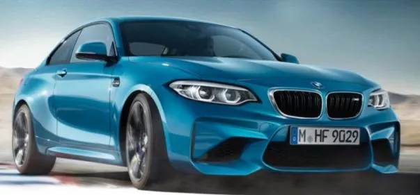 BMW M2 CSL 2018 rendering