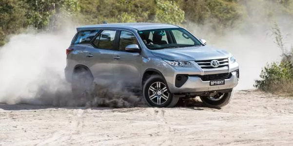 Toyota Fortuner 2018 angular front