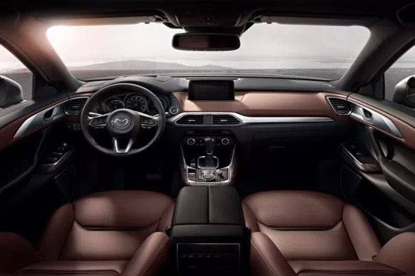 interior of the 2018 Mazda CX-9