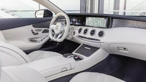 interior of the 2018 Mercedes-AMG S65 Cabriolet