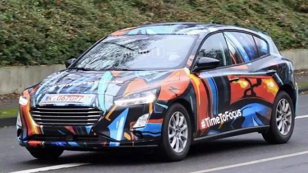 Ford Focus 2019 hatchback angular front