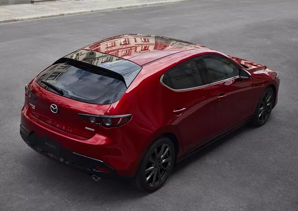 Mazda 3 2019 angular rear