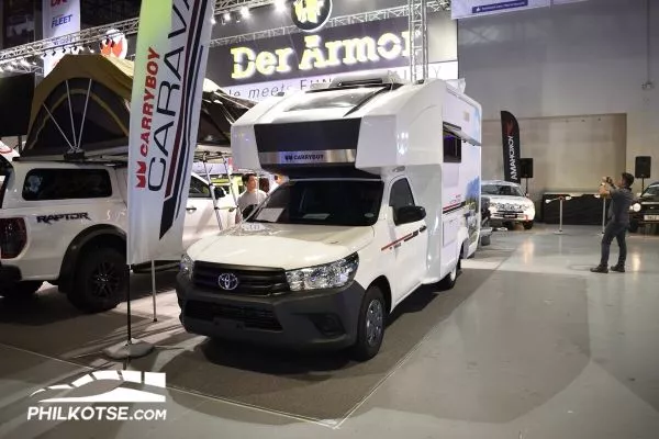 Toyomisu Inc's Toyota Hilux equipped with a carryboy