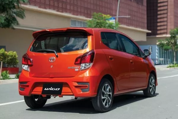 toyota wigo rear view