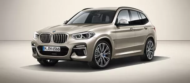 Rendering of the BMW X5 2019