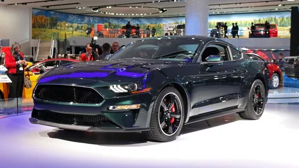 Ford Mustang Bullitt 2019 on display