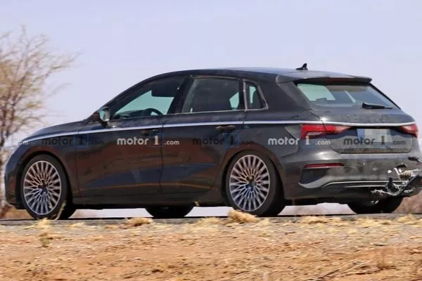 Audi A3 2020 doing road tests