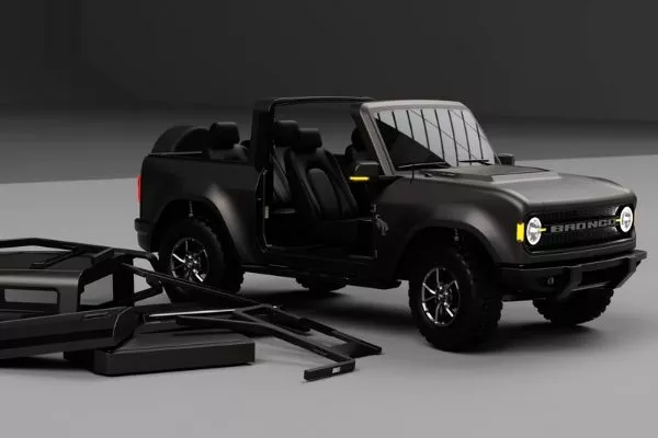 2020 ford bronco rear removeable doors