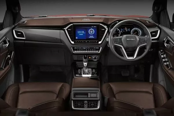 2020 Isuzu D-Max's front cabin