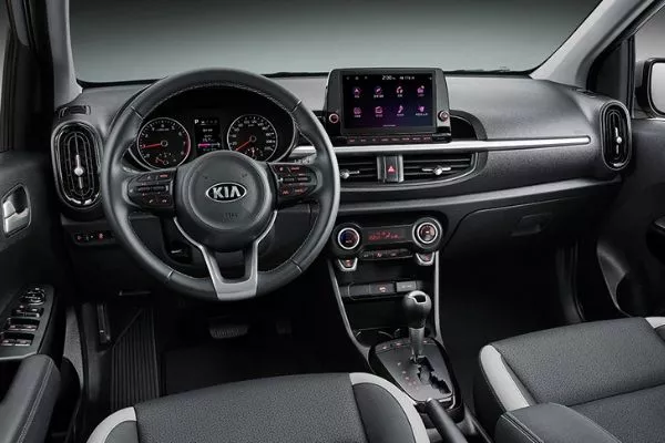 A picture of the interior of the 2020 Kia Picanto