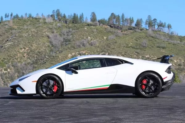 Lamborghini Huracan Performante rearview