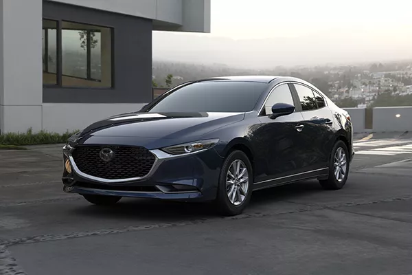 A picture of the 2020 Mazda 3.