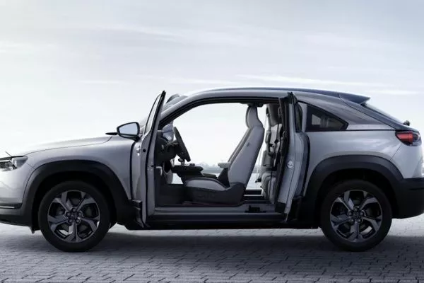 Mazda MX-30's suicide doors