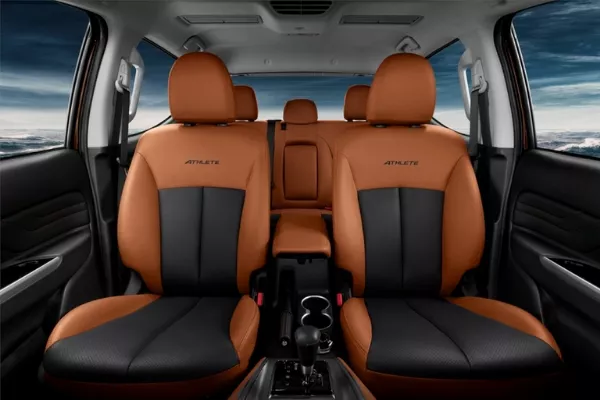 Seats of the Mitsubishi Strada Athlete 2020