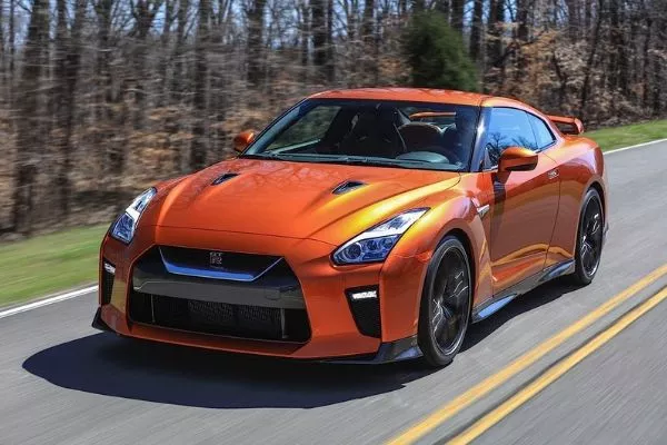 2020 Nissan GT-R Premium on the Road 