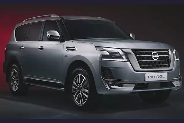 A picture of the 2020 NIssan patrol