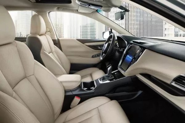 A picture of the 2020 Subaru Legacy's interior