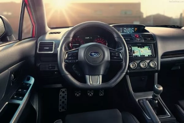 A picture of the 2020 Subaru WRX's interior