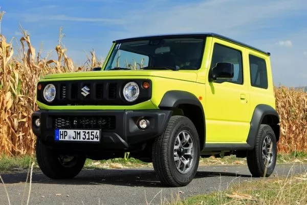 A picture of the Suzuki Jimny current generation 