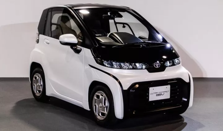 It's cute and diminutive. A trusty vehicle that can cut down on your travel time. If you're in the city Toyota BEV expected to be on display at motor show in Tokyo 2019