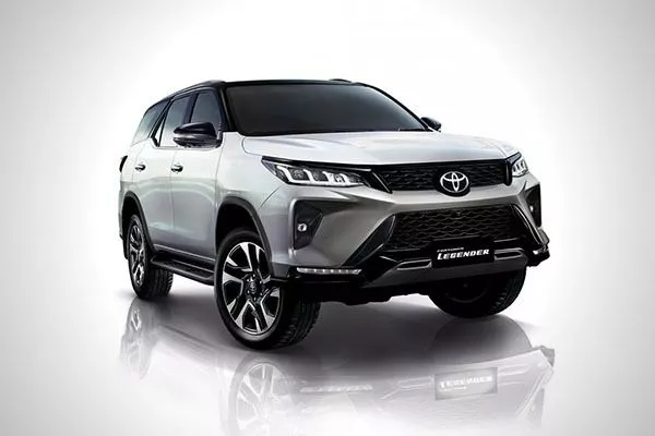 A picture of the 2020 Toyota Fortuner Legender variant