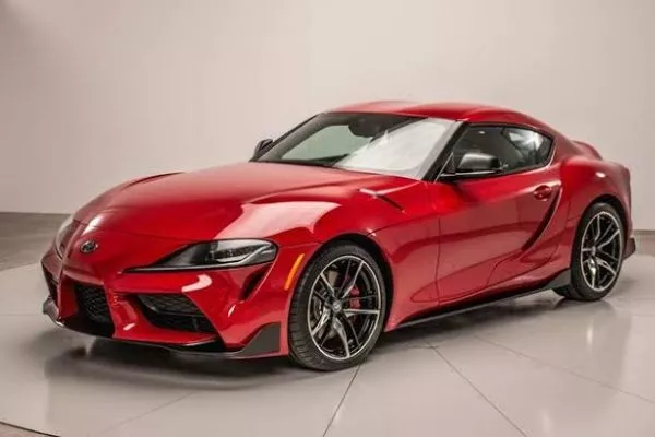 Toyota Supra 2020 on display