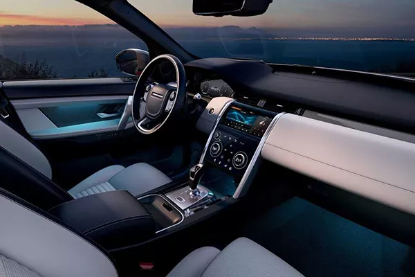 2020 Land Rover Defender's interior