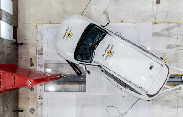 2021 Kia Sorento crash test top view