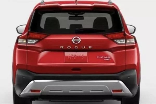 A picture of the Rouge's rear end