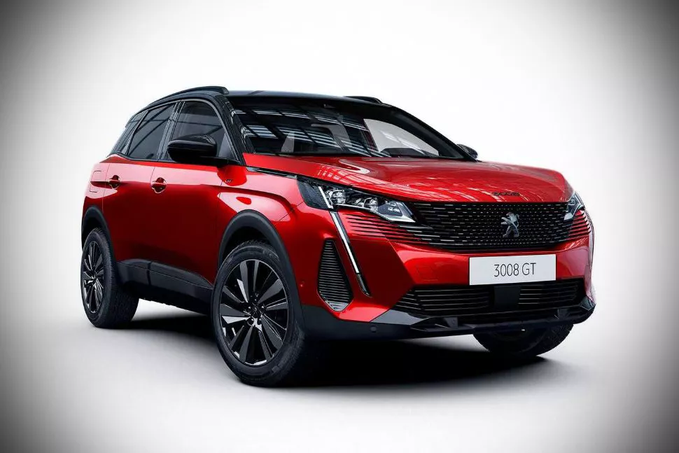 A picture of the 3008 GT variant