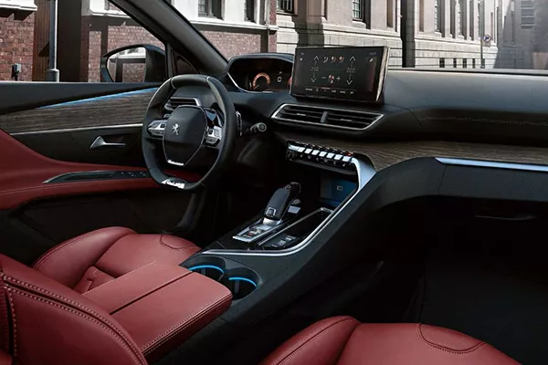 A picture of the interior of the interior of the 3008.