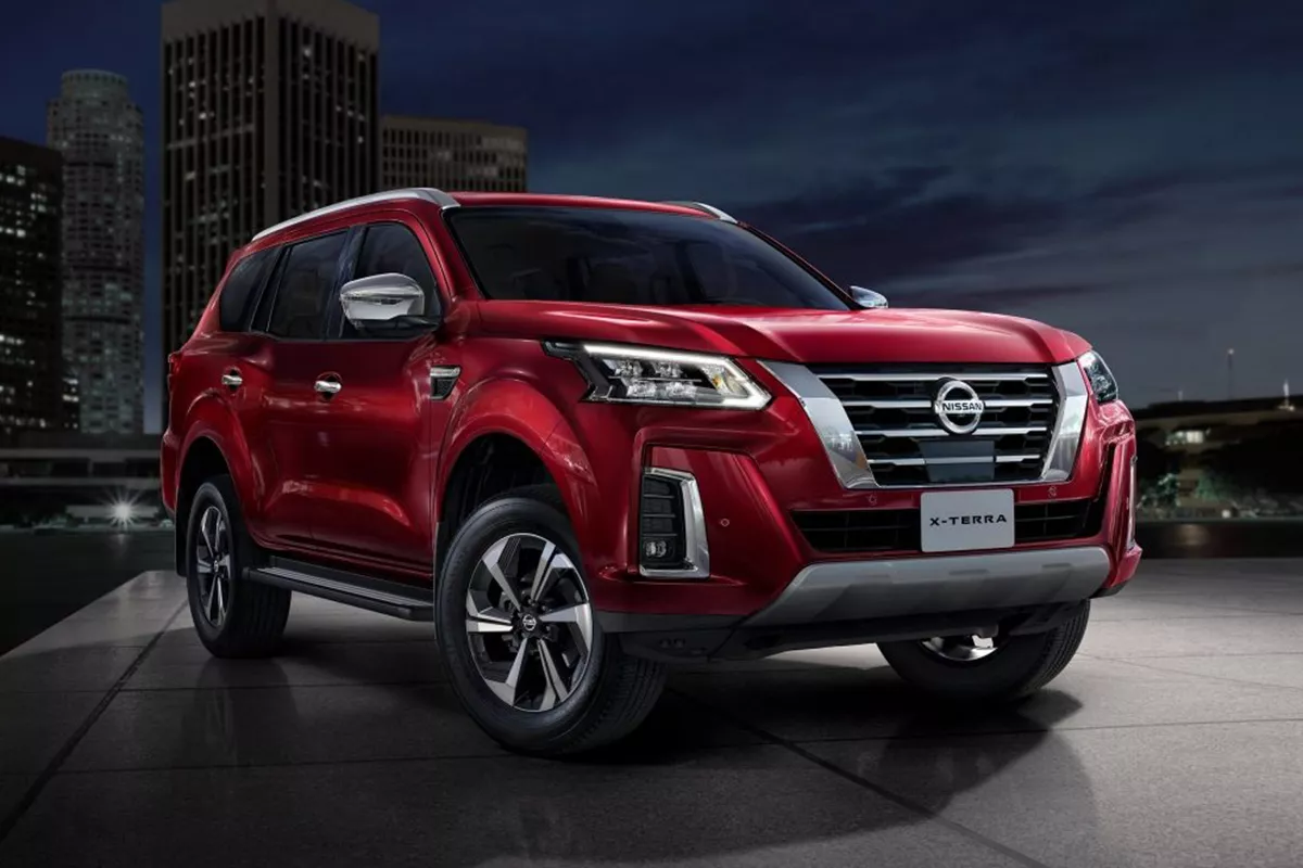 A picture of the new Nissan Terra