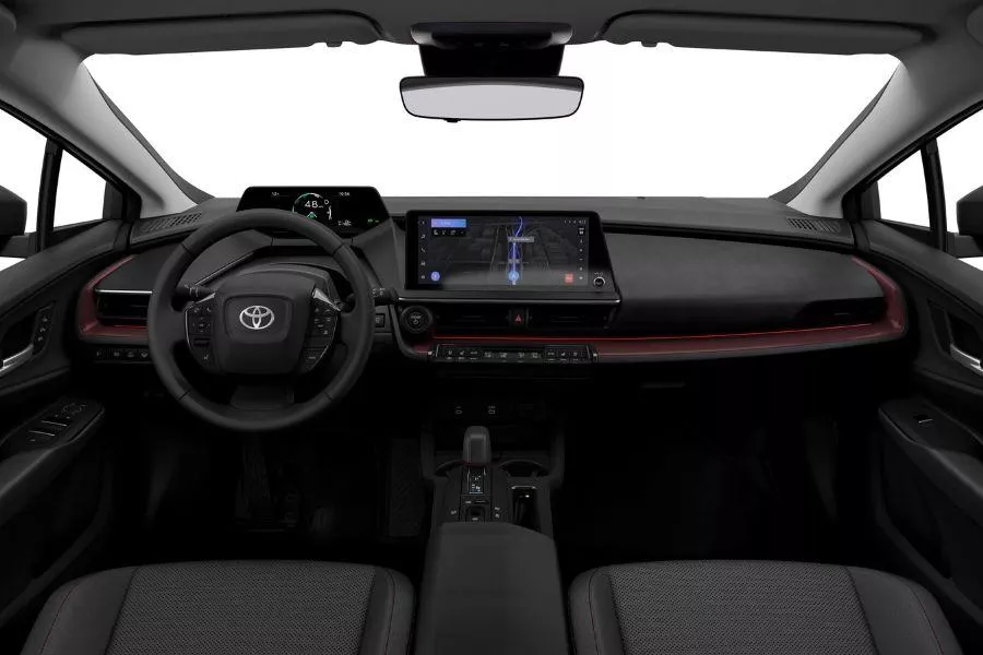 Check out the next-gen Prius' interior