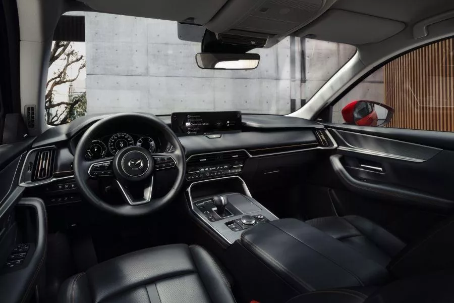 A picture of the interior of the Mazda CX-60