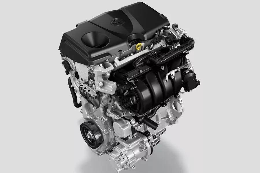 The 2.4-liter combustion only engine The 2.4-liter combustion only engine