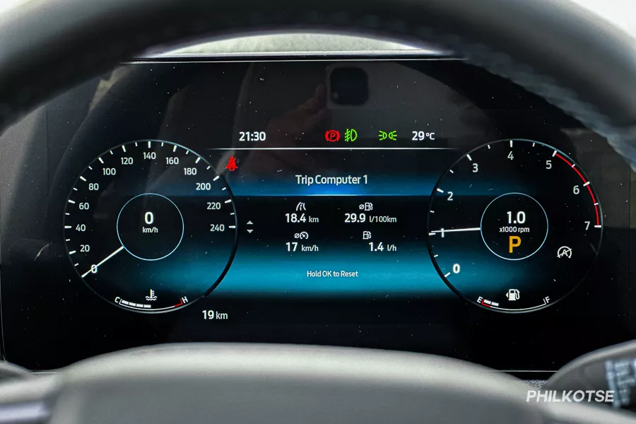 Territory Titanium X gets a larger digital gauge cluster