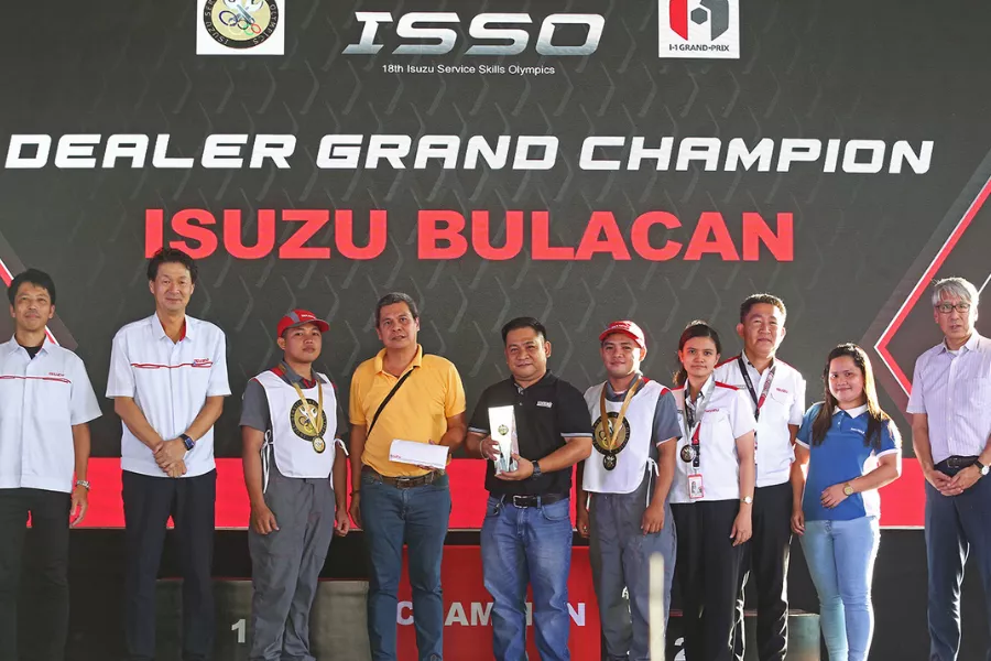 Isuzu Bulacan Dealer Grand Champion 18th ISSO