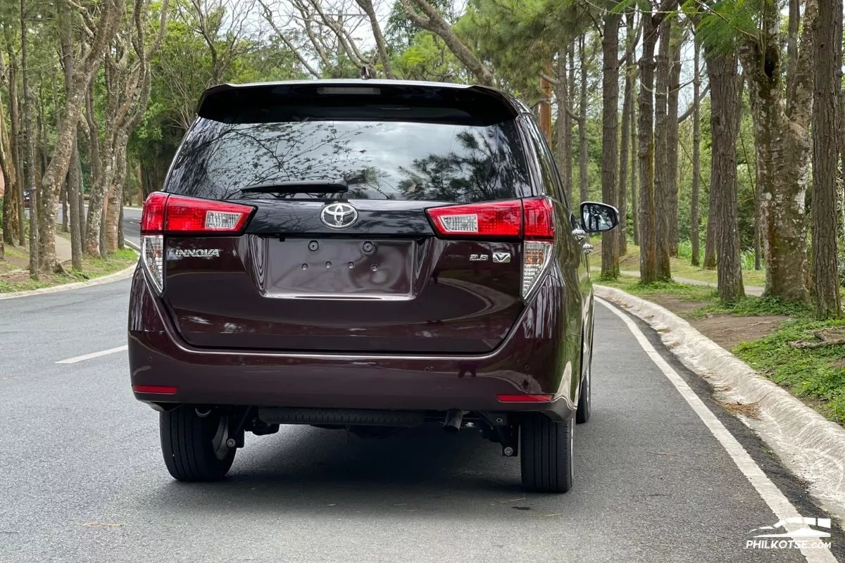 2021 Toyota Innova rear