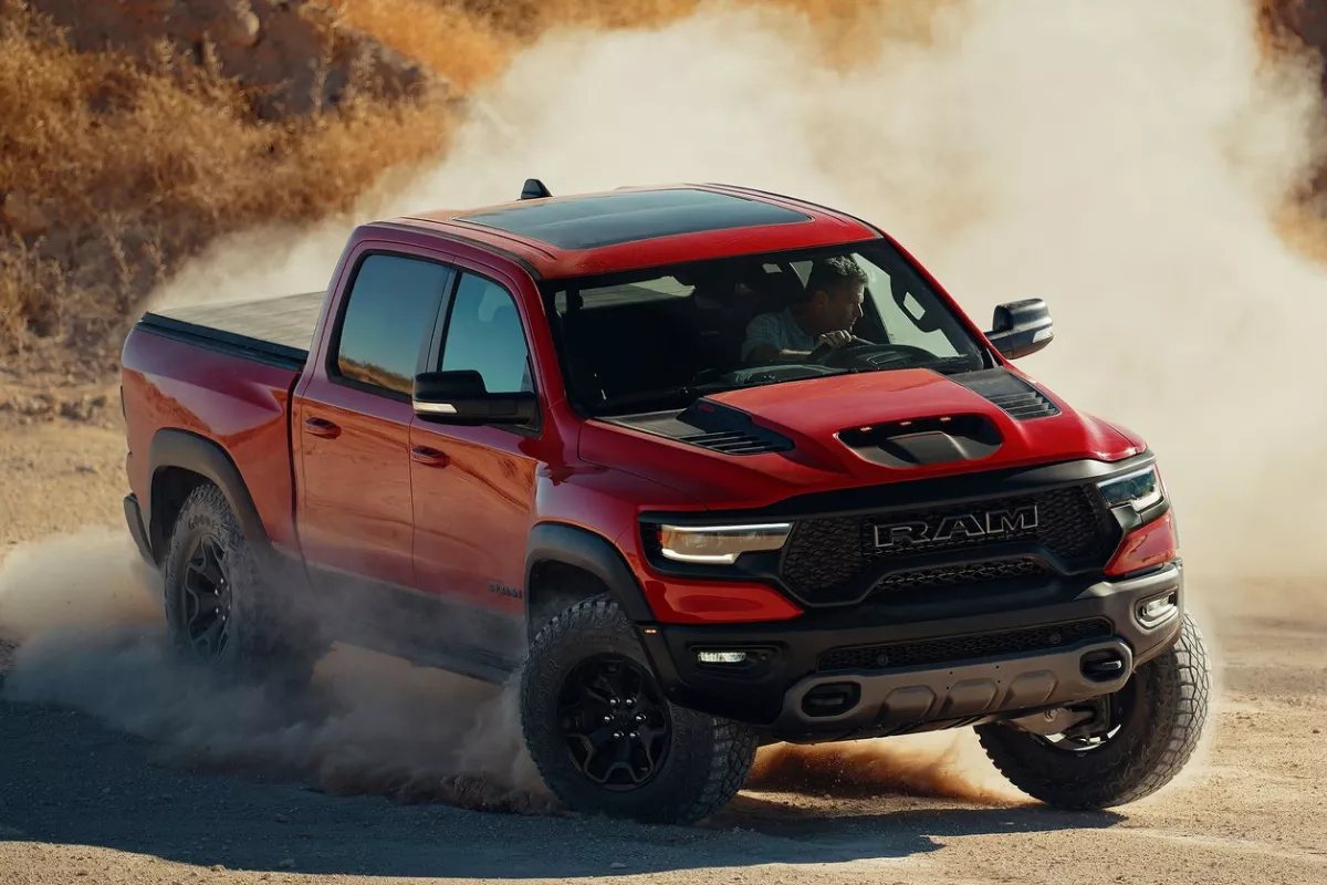 RAM TRX running shot