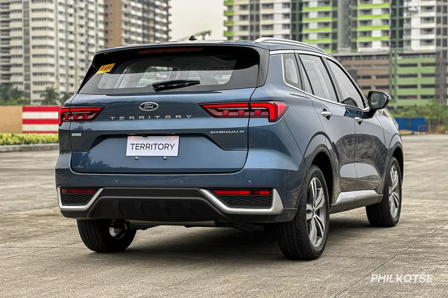 2023 Ford Territory rear shot