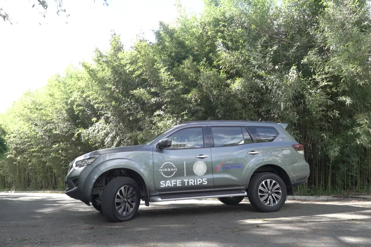 2020 Nissan Terra in Safe Trips campaign in Baguio City