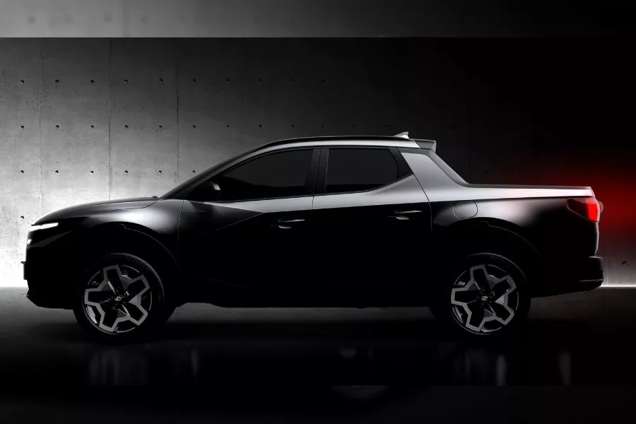 Hyundai Santa Cruz teaser side