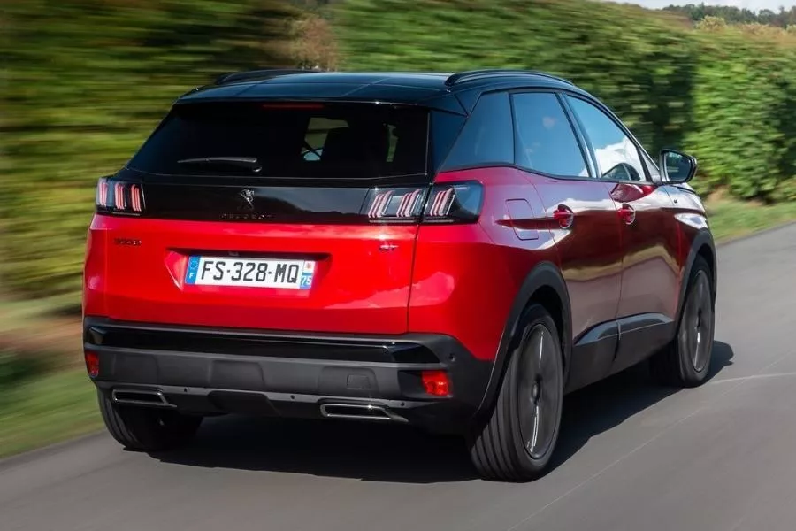 Peugeot 3008 rear shot