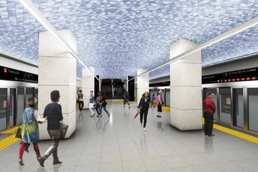 Metro Manila Subway Station Tandang Sora