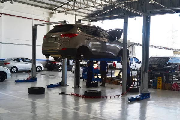 Hyundai Philippines service bay