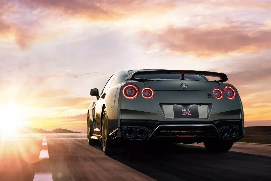 2022 Nissan GT-R T-spec rear