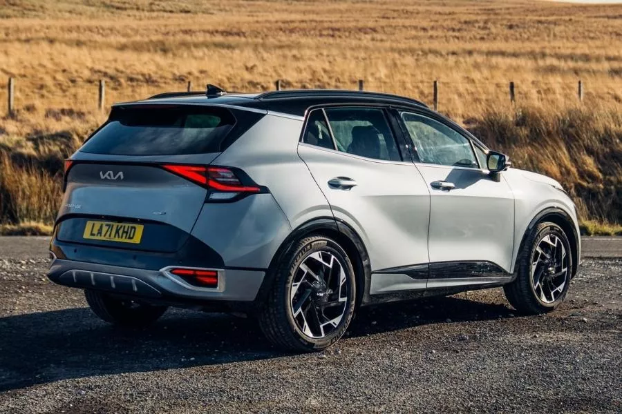 All-new Kia Sportage rear shot