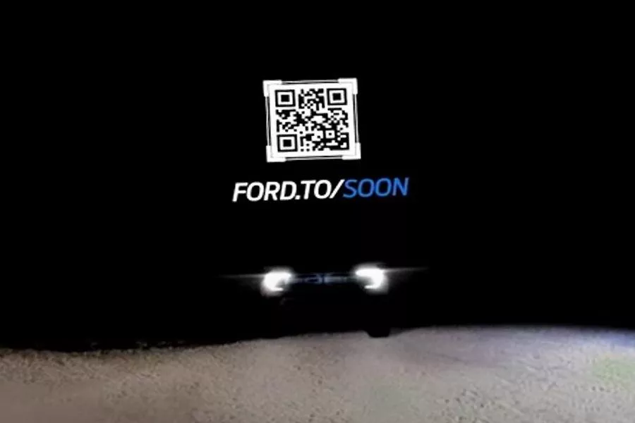 2022 Ford Ranger Raptor QR Code teaser