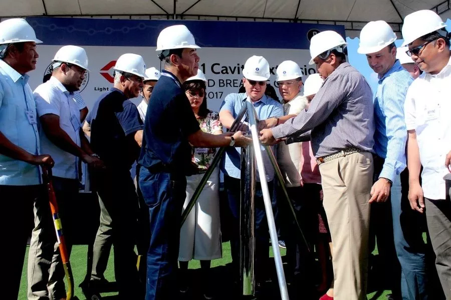 LRT-1 Cavite extension project ground breaking ceremony
