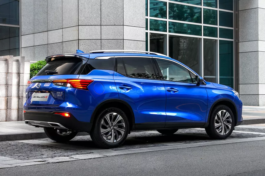 All-new GAC GS4 rear shot